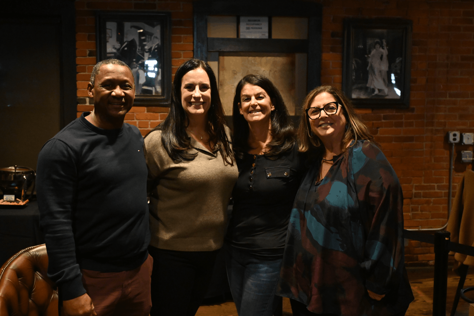 The official "CIL 15-year plus club" members Eric Plummer, Maria Green, Fran Mazzarella, and Brenda de los Reyes